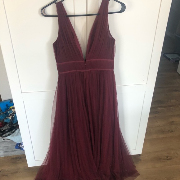 BHLDN Bridesmaid Dress- Jenny Yoo Sarina Maxi - Picture 3 of 4